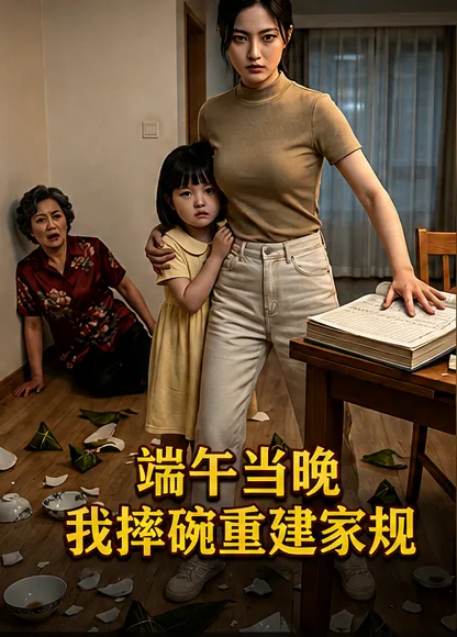 《端午当晚，我摔碗重建家规》剧集海报